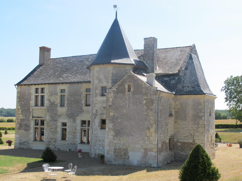 Bed and Breakfast Manoir Du Bois Noblet Louerre Exterior foto